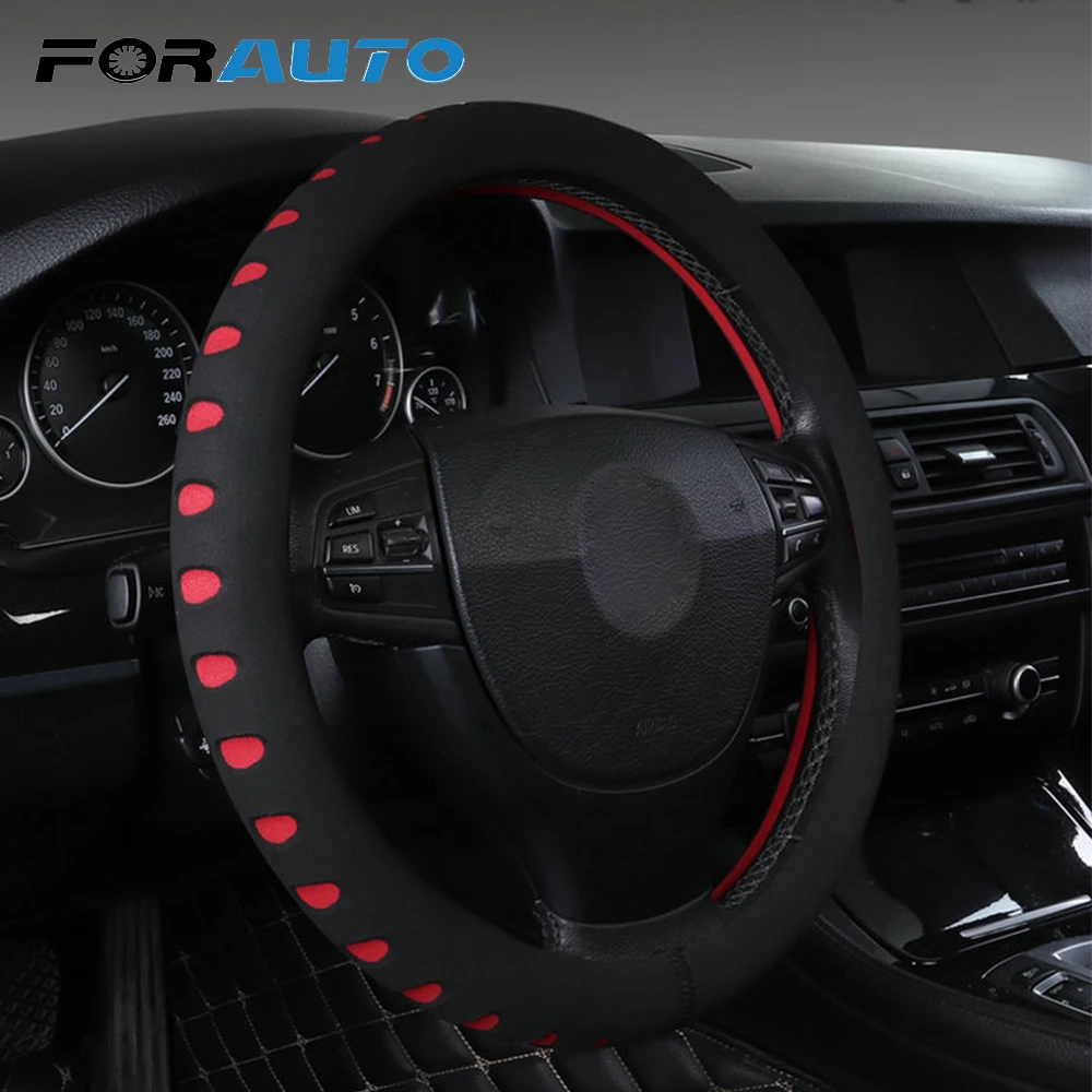 FORAUTO чехол рулевого колеса автомобиля Универсальный подходит для большинства
