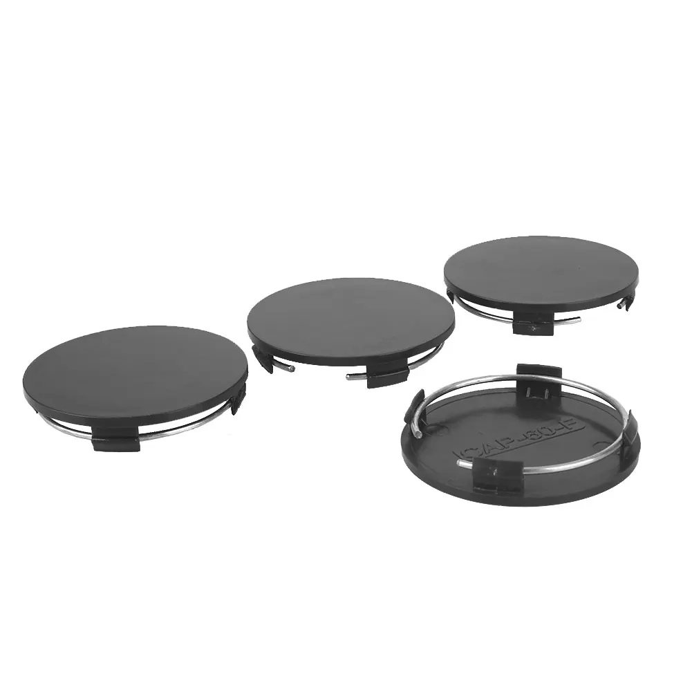 Black Wheel Center Cap Hub Cap Spare Premium Wheel Hub Cover for Tire Accessories