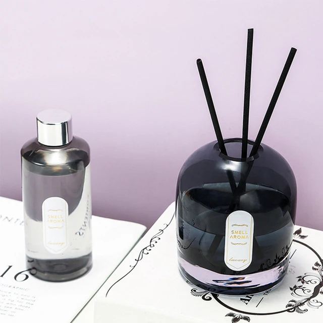 200ml Aromatherapy Reed Diffuser with Black Reed Sticks 2