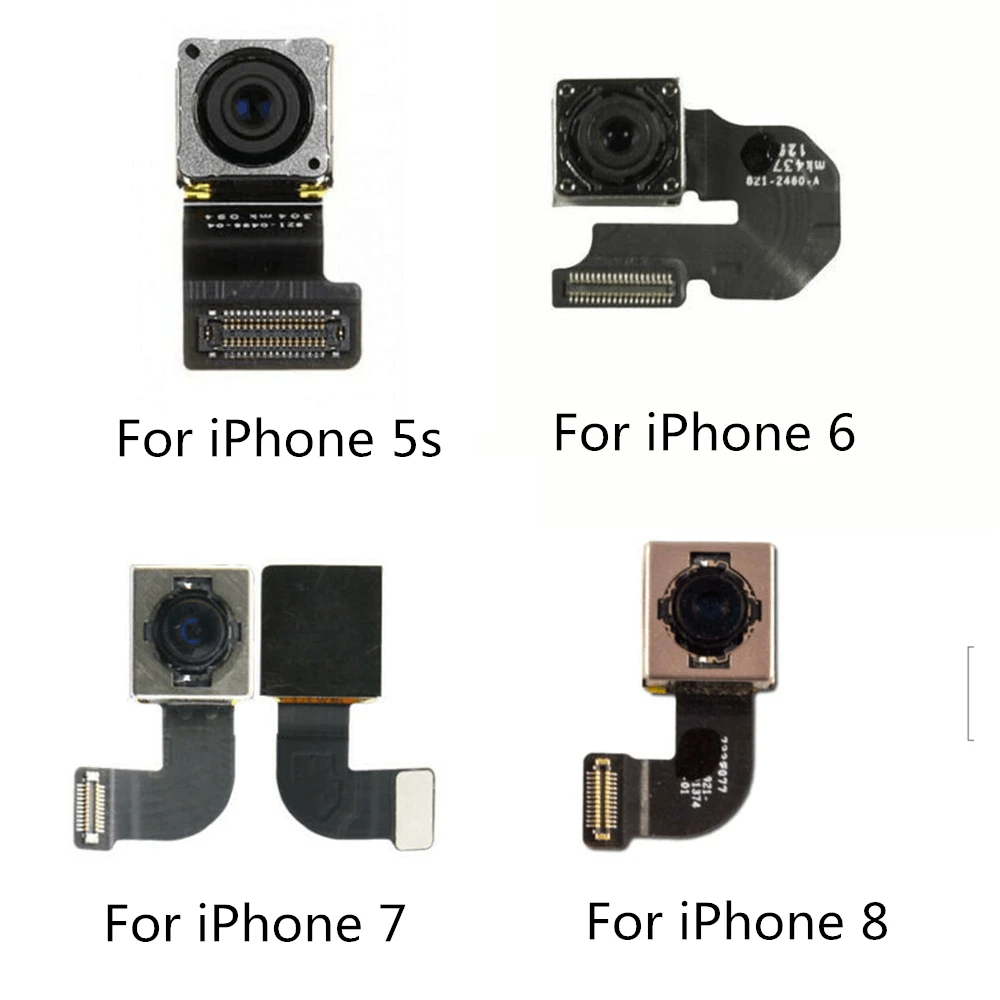 Основная задняя камера для iPhone 5S 6 6s 7plus 8 plus основная линза гибкий кабель запасные