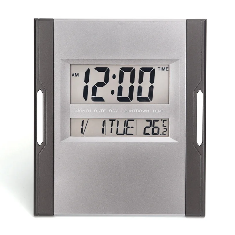 Прямая с фабрики бесшумные электронные часы креативные Современные бытовые товары для гостиной дисплей температуры