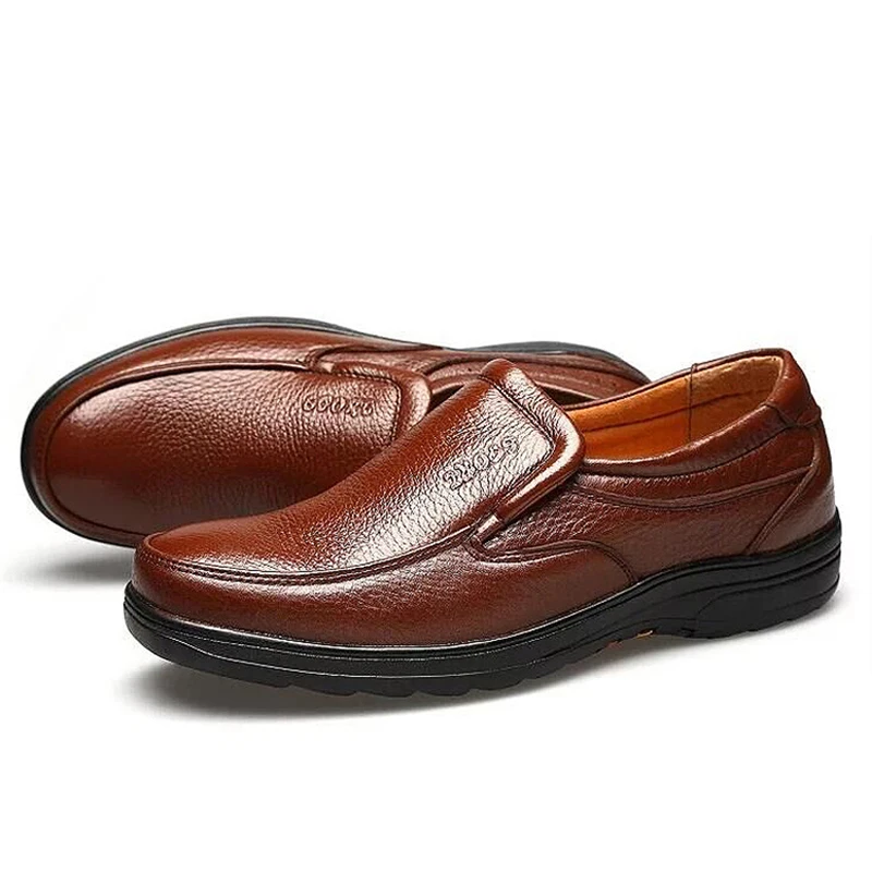 FONIRRA; коллекция года; классические комфортные мужские лоферы; повседневная обувь для вождения; мокасины; дышащая мужская обувь; 360 из натуральной кожи на плоской подошве