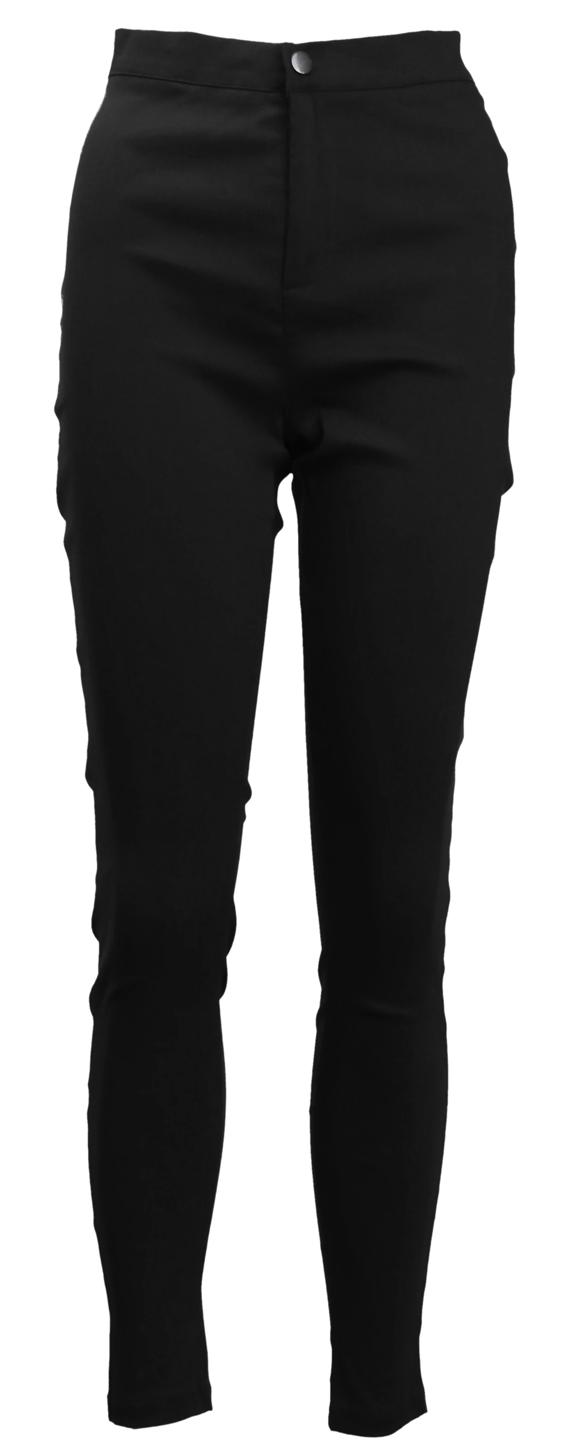Популярные женские джинсовые обтягивающие джеггинсы с высокой талией, Стрейчевые джинсы, узкие брюки-карандаш - Цвет: Черный