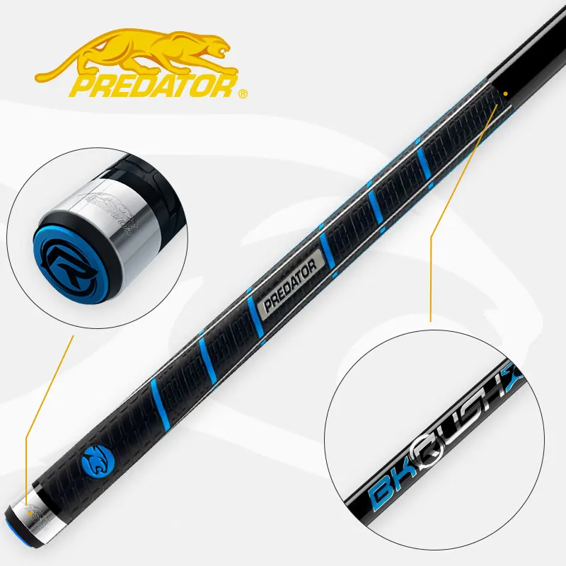 Official PREDATOR BK RUSH Carbon Fiber Technology Billiard Punch cue  Professional Teco Billar Break Cue with Excellent Gifts