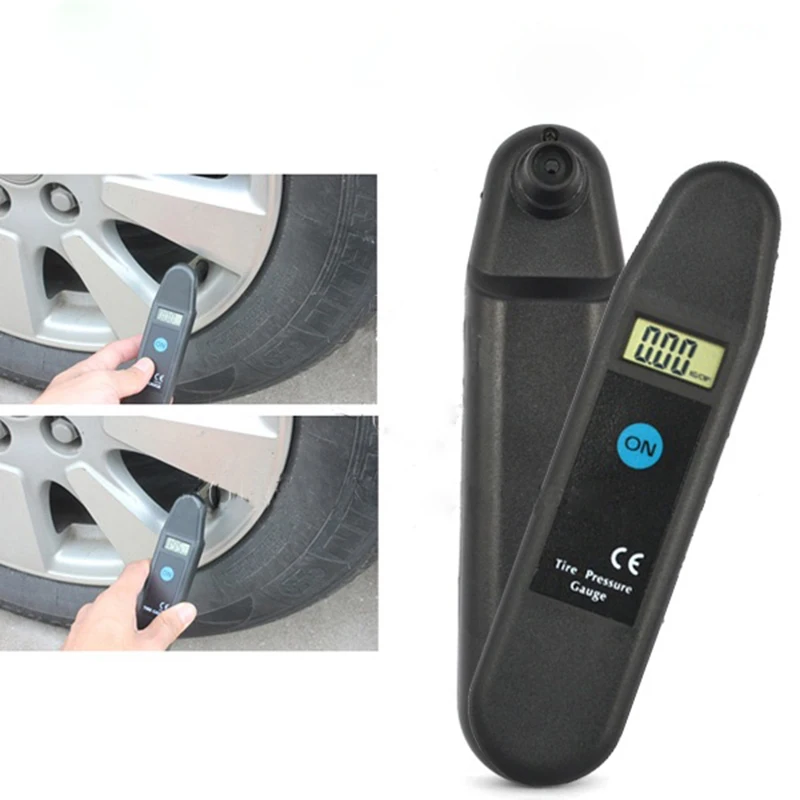 고품질 차량 오토바이 자동차 휠 디지털 자동 타이어 타이어 압력 게이지 미터 모니터 진단 도구 LCD 디스플레이
