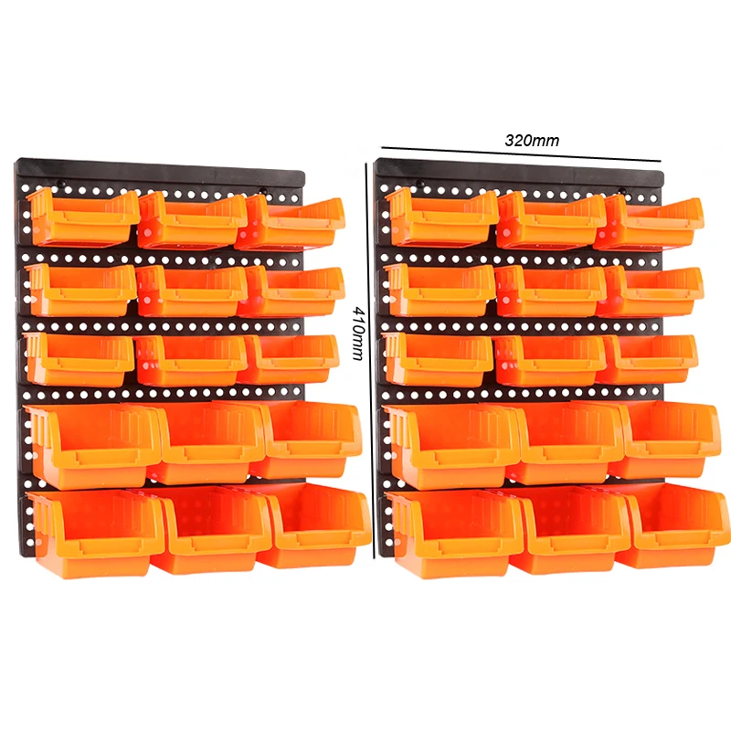 TECHTONGDA Caja de acero ajustable para llaves de armario de pared,  organizador de llaves ajustable (60 posiciones)