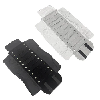 

Velvet Jewelry Roll Bag for Earring Storage Box Pendant Jewelry Storage Portable Earring Display Box