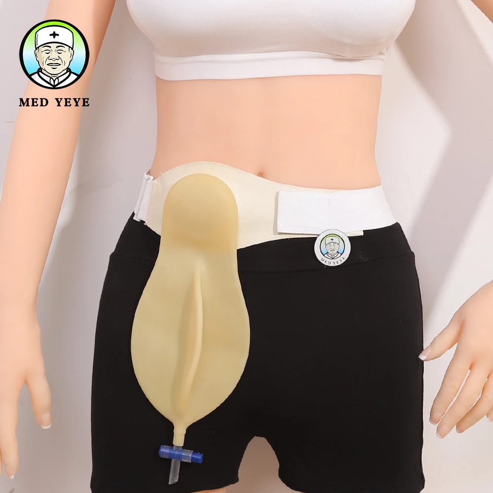 Сумка для мочи Medyeye urostomy (латексный мешок мочевого пузыря) поясной карман cuidado ostomia