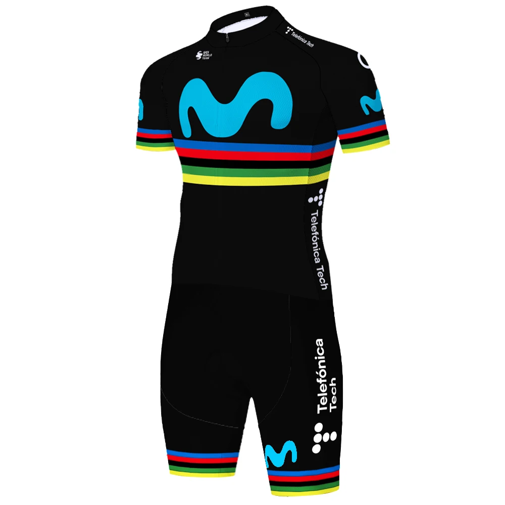 2022 Movistar Триатлон велосипедный костюм roupa ciclismo велосипедная одежда Велоспорт