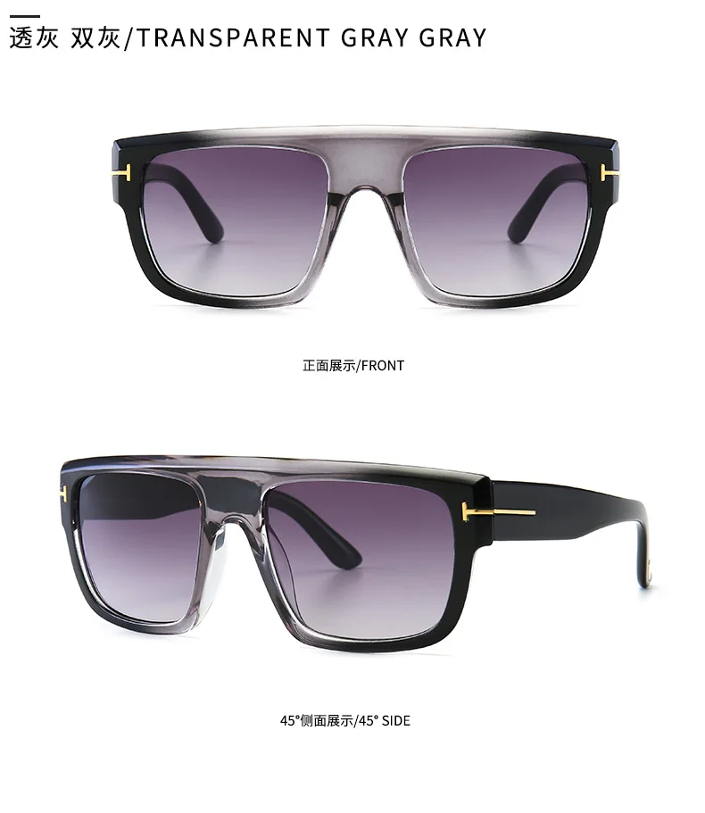 JackJad модные квадратные солнцезащитные очки в стиле ALESSIO Мужские Винтажные классические градиентные брендовые дизайнерские солнцезащитные очки Oculos De Sol