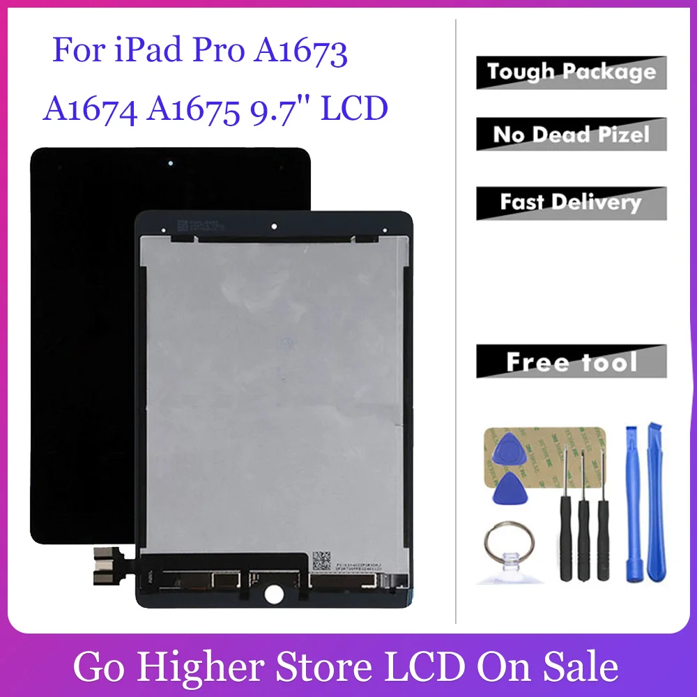 AAA ЖК-дисплей для iPad Pro A1673 A1674 A1675 9 7 ''ЖК-дисплей Дисплей кодирующий