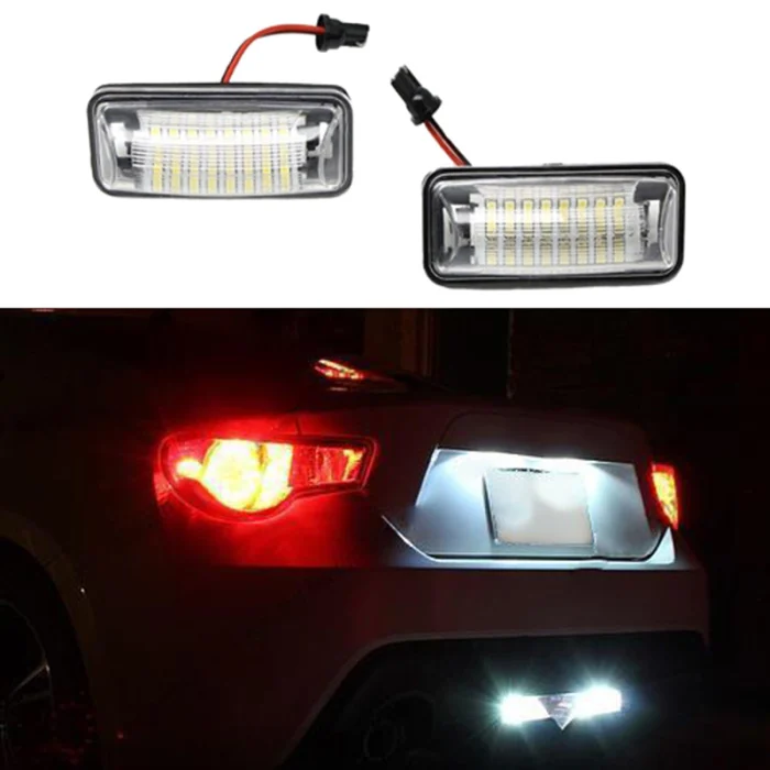 2 шт./компл. автомобиль 24 SMD светодиодный свет номерного знака Лампы для Toyota Scion FR-S Subaru BRZ Legacy NR