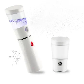

USB electric Replaceable spray Atomized nanoscale skin care essence Helps skin absorb spray bottle Ultrasonic nano-atomization