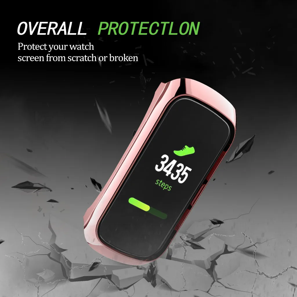 Защитный чехол для samsung Galaxy Fit SM-R370, Смарт-часы, ультра-тонкий мягкий ТПУ чехол, сменная пленка, защитная оболочка, 19Aug
