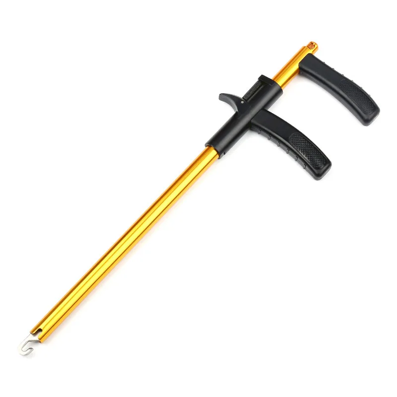 

Lengthen Portable Gun Shape Take Fishhook Tool Pikestaff Disgorger Tripping Gear Removal Fishhook Lure Tool X1