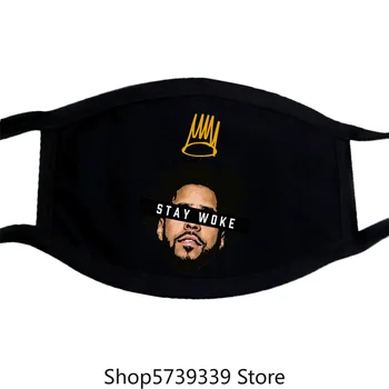 

J.Cole Black Stay Woke Mask Rap Hip Hop Festival Summer Available Washable Reusable Mask with