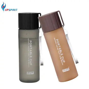 

Upspirit 550mL Plastic Matte Water Bottle High Capacity Drinking Kettle Portable Outdoor Sport Travel Protein Shaker Drinkware