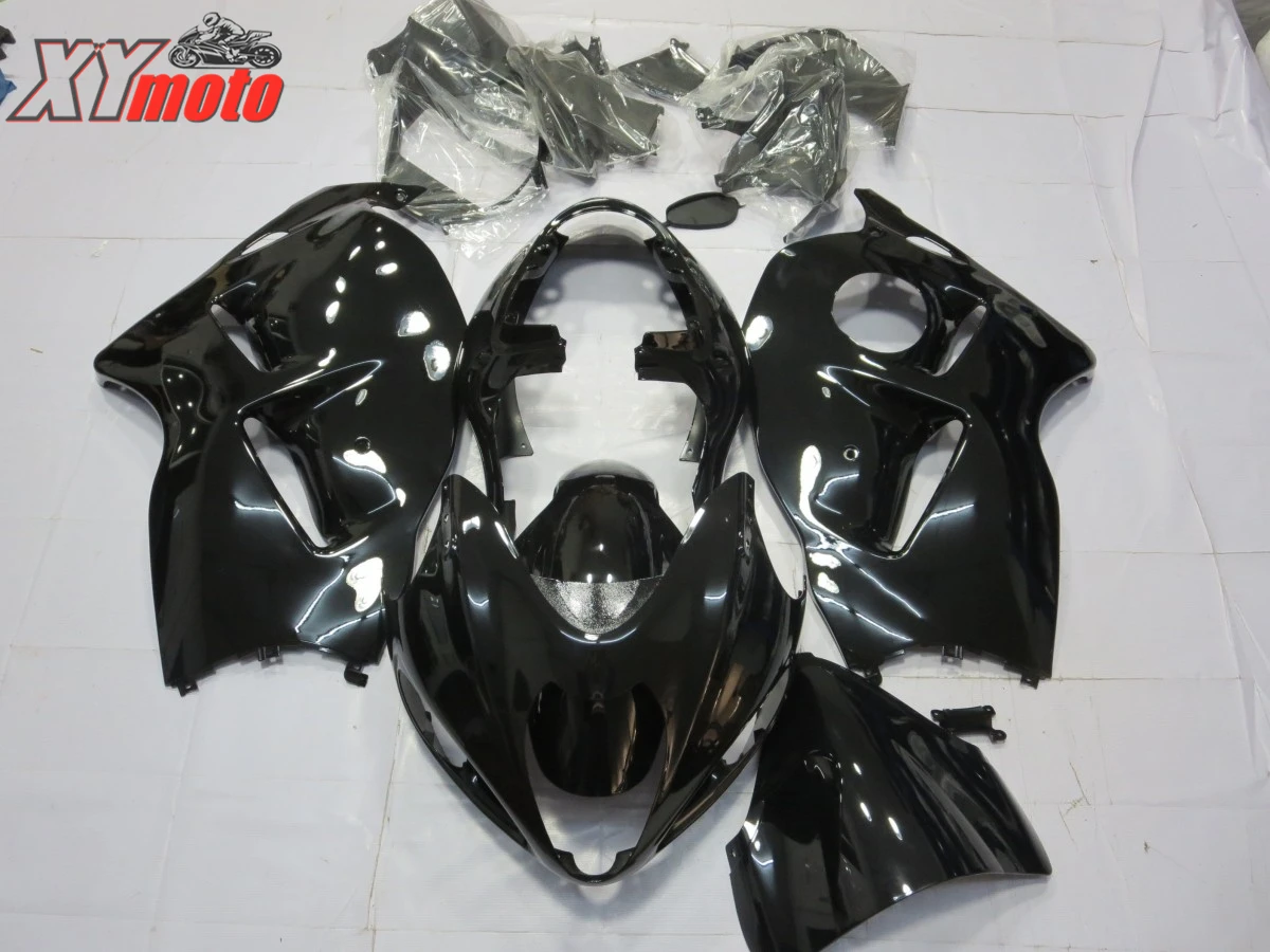

Motorcycle Fairing Kit For Suzuki GSXR1300 97-07 Injection ABS Fairings GSXR 1300 hayabusa 1997-2007 Gloss Black Bodyworks