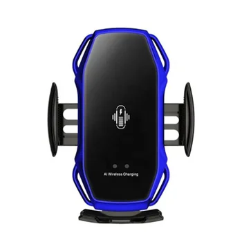 

2020 New Automatic Clamping Car Wireless Charger 10W A5 Fast Charge for Iphone Huawei Samsung Qi Infrared Sensor Phone Holder