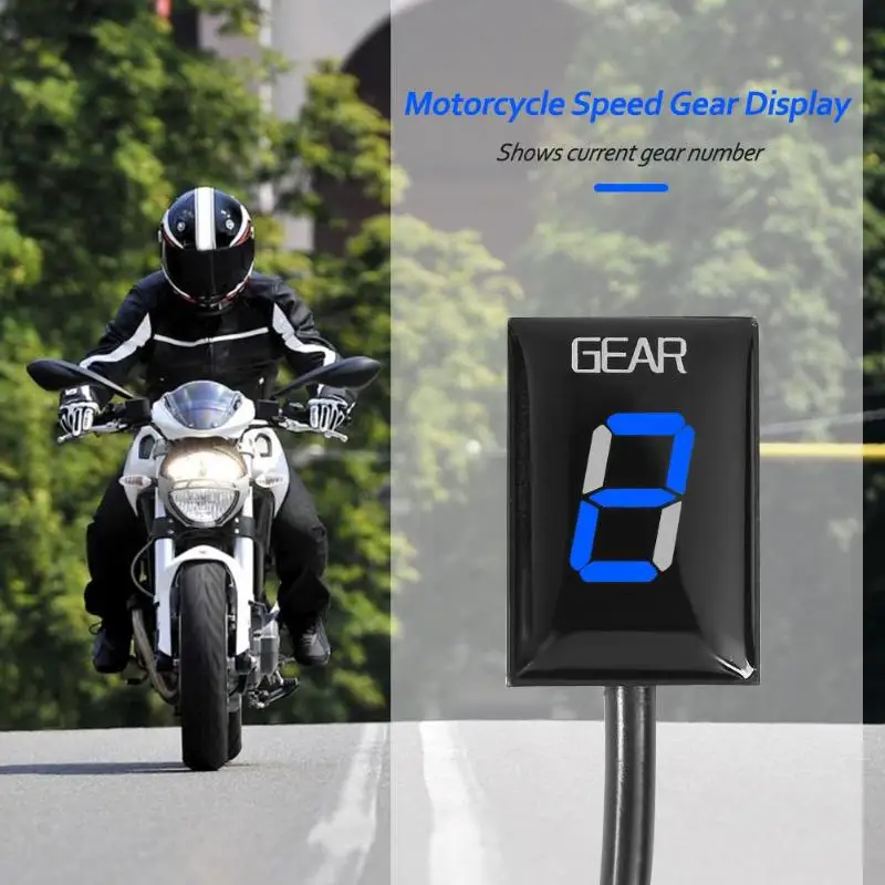 

Motorcycle Speed Gear Display Indicator Sensor Automatic Programming Practical for Universally Ducati Hyper Strada 2013-2019