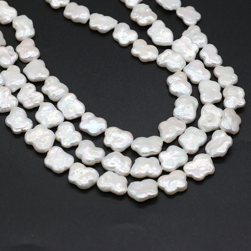 Natural Freshwater Pearl Irregular Butterfly Shape Loose Spacer Beads For Jewelry Making DIY Charm Bracelet Necklace Accessories