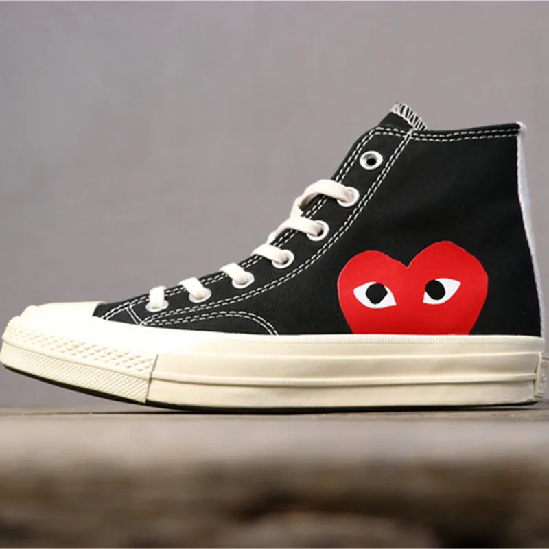 2021 STAR игра CDG x 1970s повседневная обувь для отдыха высокие/низкие мужские туфли