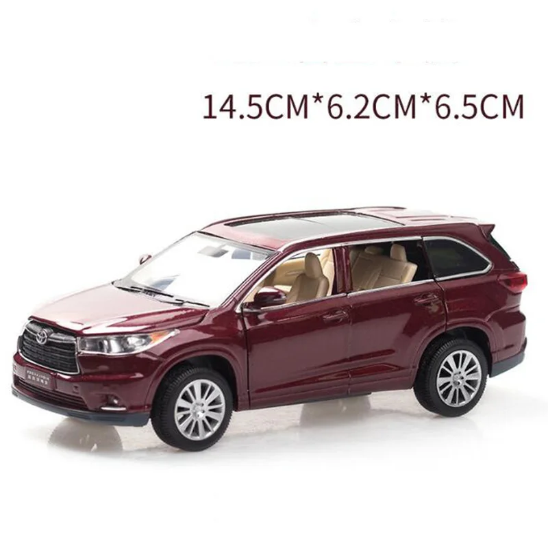 14,5 см металлический сплав 1:32 Масштаб классический Highlander внедорожник Внедорожник Авто модель оттягивающая модель литые автомобили игрушки для детей