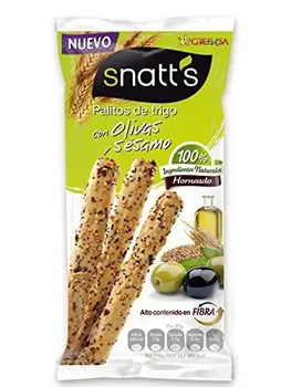 

Snatts - Palitos De Trigo Con Olivas Y Ssamo 60 g