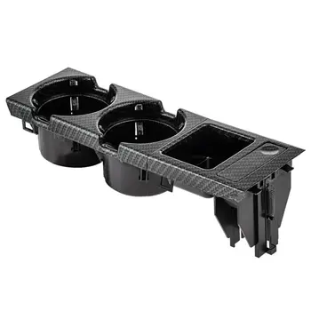 

Car Center Console Cup Carbon Fiber Color Plastic Accessories Replacement