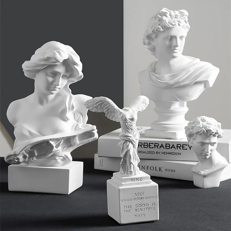 

Home Decoration Model Accessories European Celebrity And Mythological Figures Resin Figurine For Interior Decor Maison Artware