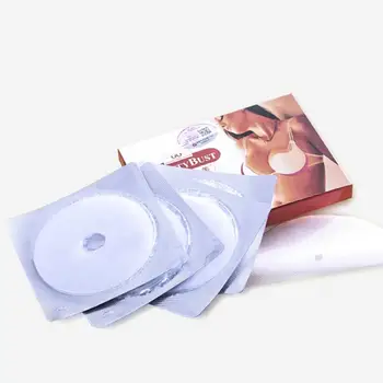 4 pièces/boîte masque de levage de croissance du sein masque d'agrandissement du sein en cristal de collagène