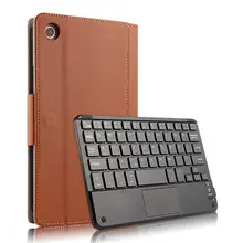 Смарт Bluetooth клавиатура чехол для Xiaomi mi Pad 4 mi Pad4 PU кожаный Стенд защитный чехол mi Pad 4 mi Pad 8 дюймов клавиатура планшет