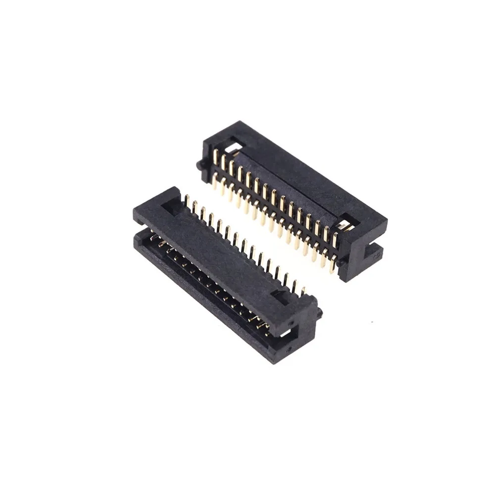 5Pcs 1.27mm Pitch 2x15 Pin 30 Pin SMT SMD Male Shrouded Box Header IDC Connector 