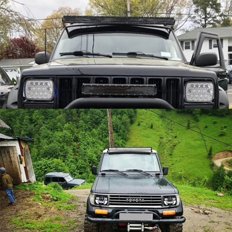 CREK 7X6 &quot5X7&quot 45 Вт Светодиодный светильник лампы кристально чистый морской