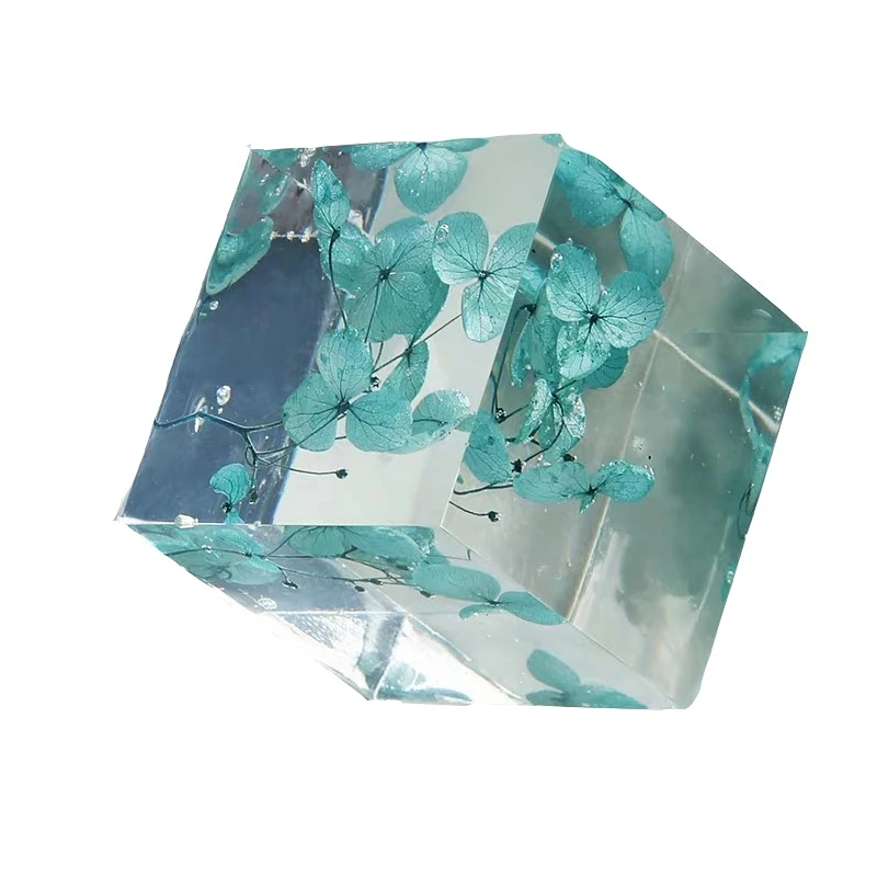 New 1pc White DIY Resin Epoxy Mold Silicone Mold 10*10cm Square Cube Mold 2