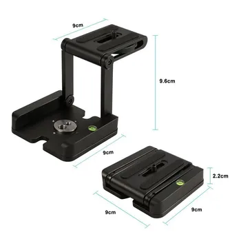 

Foldable Desktop Holder Universal Tool For Canon For Nikon For SLR Quick Release Plate Camera Bracket