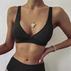 Soutien-gorge Push Up sans couture pour femmes, Lingerie Sexy, sous-vêtements dos nu, sans fil, décolleté en v profond, haut court ► Photo 3/6