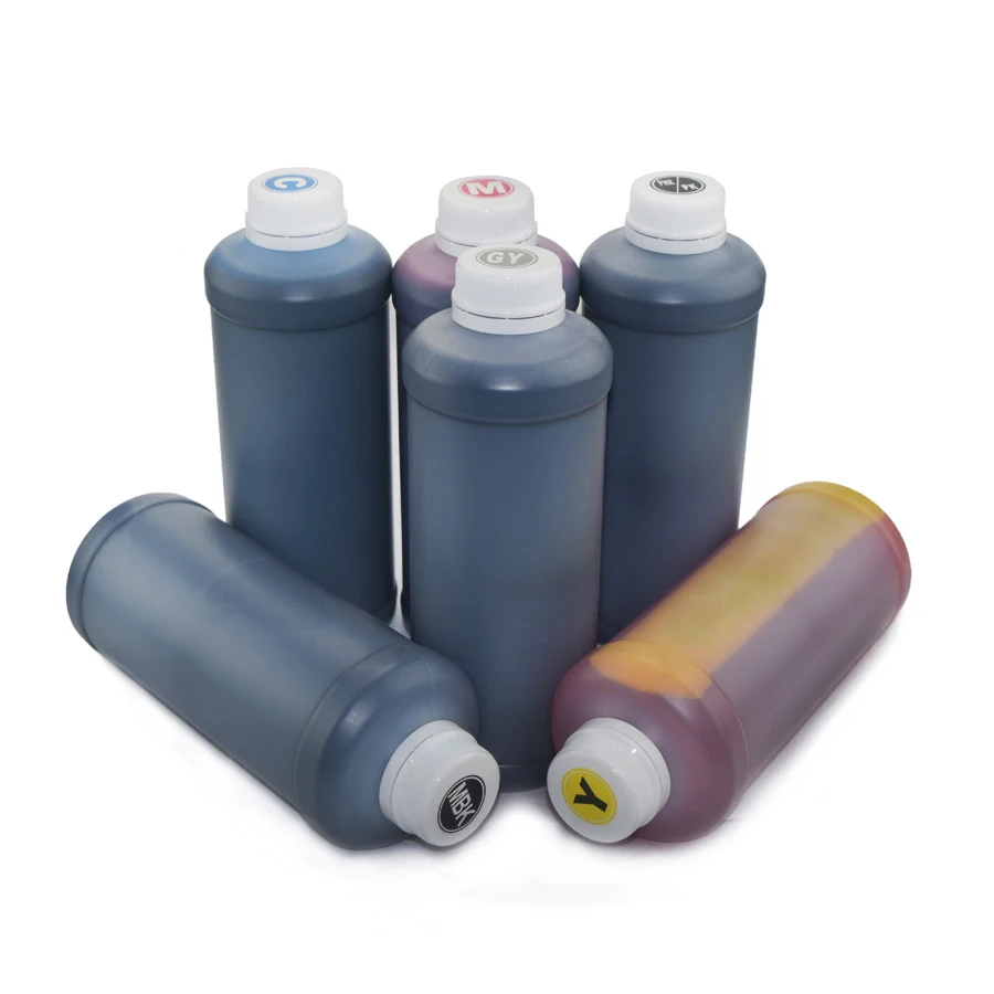 1Liter Waterbased Pigment and Dye Ink for HP72 for HP Designjet T610 T620 T770 T790 T1100 T1120 T1200 T1300 T2300 Printer
