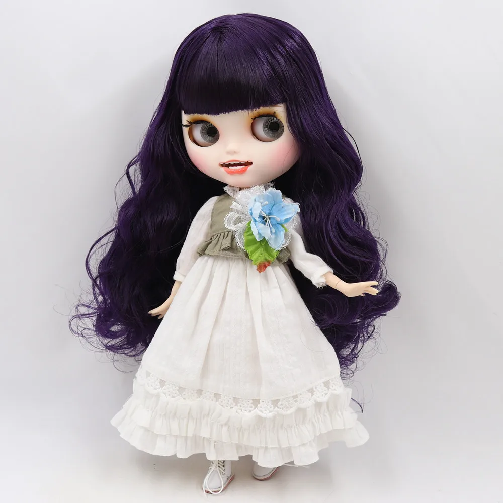 ICY 1/6 Blyth Кукла под заказ № BL169 белая кожа и соединение тела с открытым ртом матовое лицо для девочки Подарочная игрушка