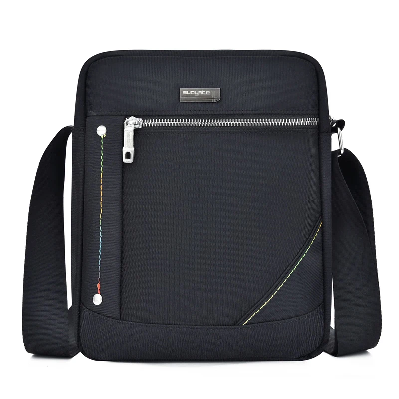 

LITTHING Light Oxford Men's Shoulder Bag For Ipad Casual Crossbody Bag Waterproof Business Shoulder Bag For Men Dropshipping