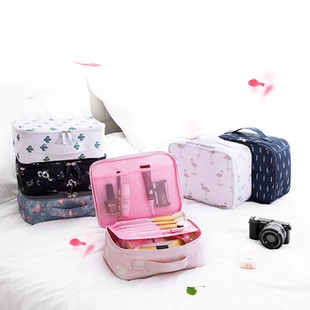 

Organizer Bag Storage Bag Travel Cosmetic Oxford Bag Portable Bag Hand-Held Small Lady Mini Cosmetic Bag Washing Bag