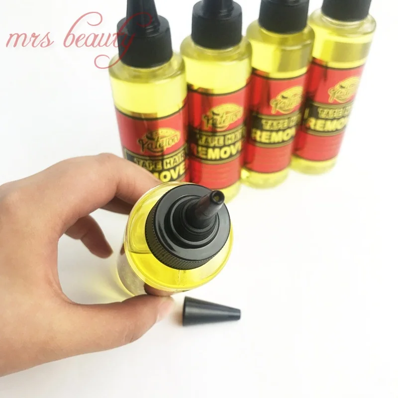 테이프 헤어 리무버 118ml 레이스 가발 용 접착제 접착제 스프레이 리무버 살롱 customlabel 용 전문 헤어 익스텐션 접..