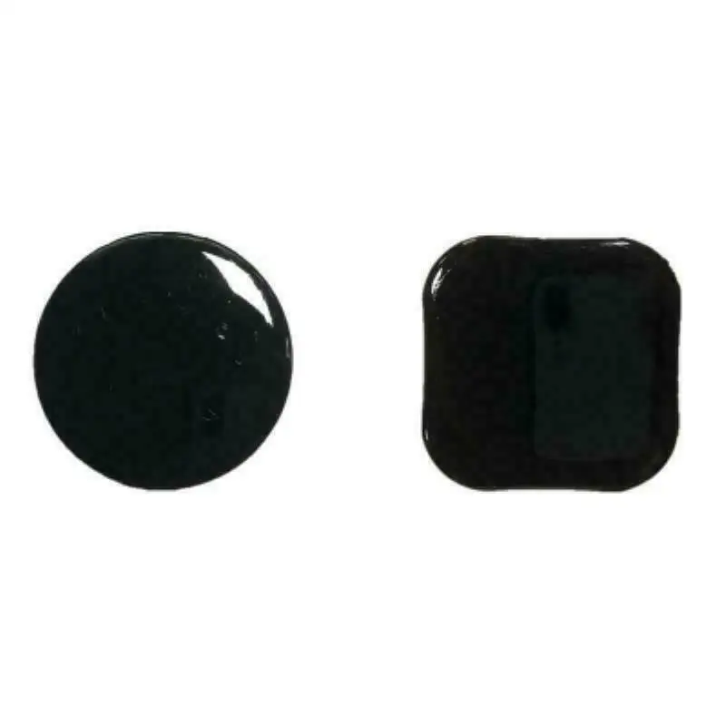 Black Square Round Nano Волшебная наклейка держатель для телефона PU Материал нано простая повседневная паста поддержка бесследного супер фиксация держатель наклейка s Универсальный - Цвет: Black Square Round