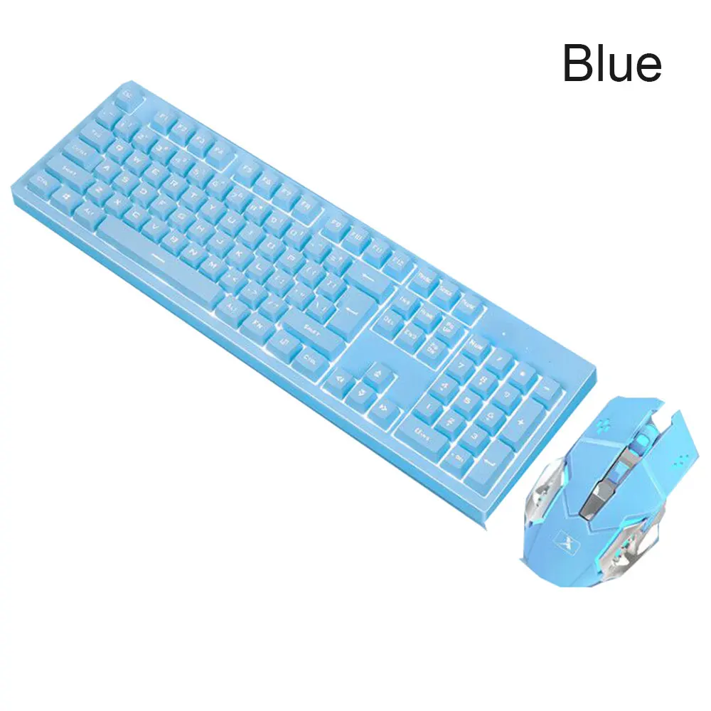 Rechargeable Wireless Keyboard Mouse Set Mechanical Hand Feeling Multimedia Combination Esports Gaming Keyboard Gaming Mouse