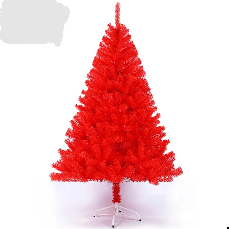 Красная рождественская елка 1,5/1,8/2,1/2,4 м елочных игрушек arbol de navidad хвоинка kerstboom sapin de noel albero natale