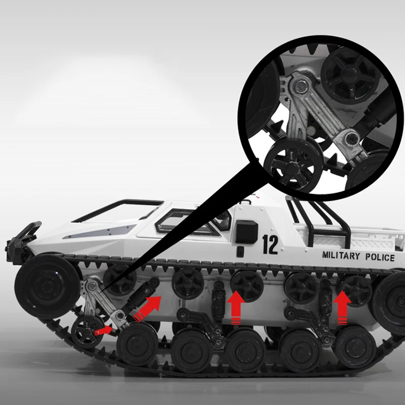 Горячая 1/12 2,4 г Дрифт rc Танк автомобиль Высокая скорость полный пропорциональный контроль модель автомобиля игрушка LBV