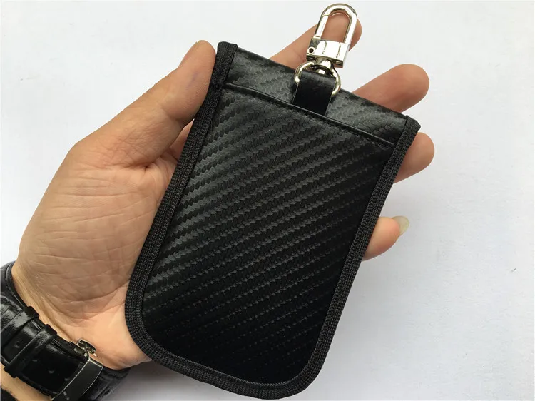 Amazon RFID стиль автомобильный пульт дистанционного управления экранированный набор противоугонного анти-позиционирования экранированный ключ сигнала углеродного волокна