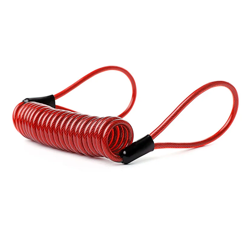 

Motorcycle Security Rope Security Stable Steel wire Scooter Luggage 120cm Anti Thief Lanyard Disc Brake