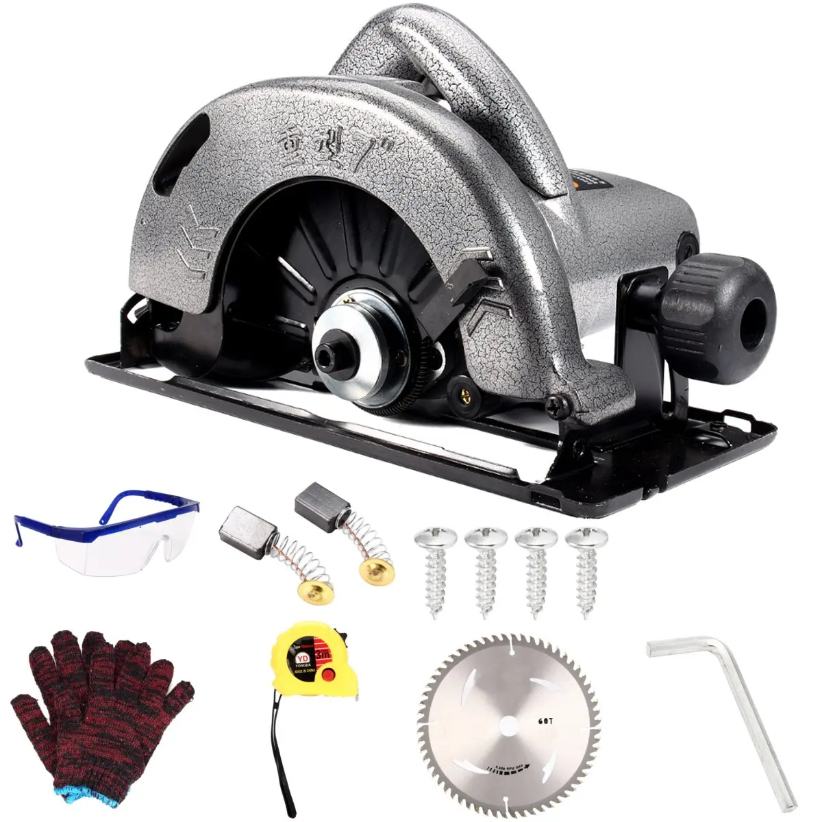 

1480W Electric Corded Circular Saw Wood Cutting Tool Multi-function Cutting Machine Woodworking DIY Model Household Circular Saw