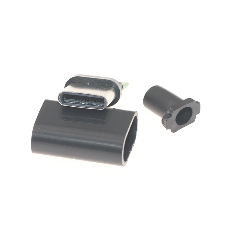 2pcs 5pcs 10pcs  Type-C usb3.1 Connectors Jack Tail 24 pin Male Plug Electric Terminals welding DIY data cable OGT accessories